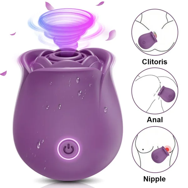 Euphoria #1 Selling Rose Sex Toy Air Pulse Stimulator — image 15 of 20