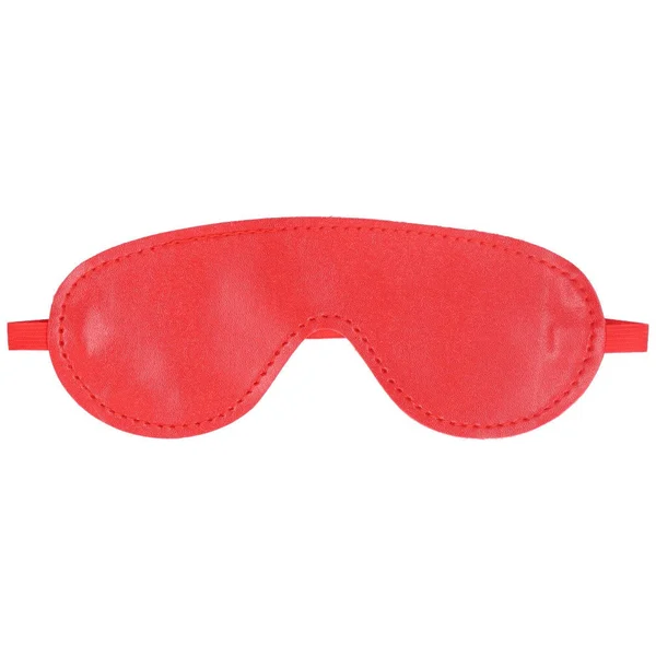 Sexy Faux Leather Bondage Blindfold — image 2 of 6