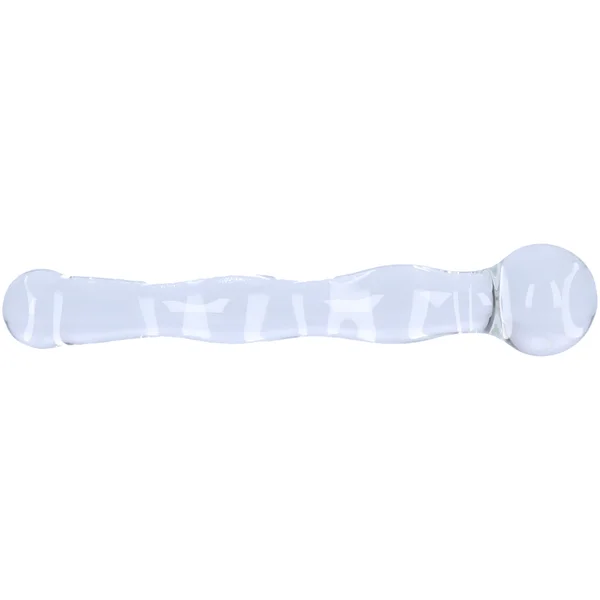 Wavy Glass Dildo — image 2 of 2