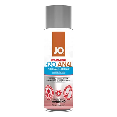 jo h2o warming anal lubricant 60ml 2oz