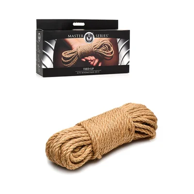 master series tied up 50 jute bondage rope 152m