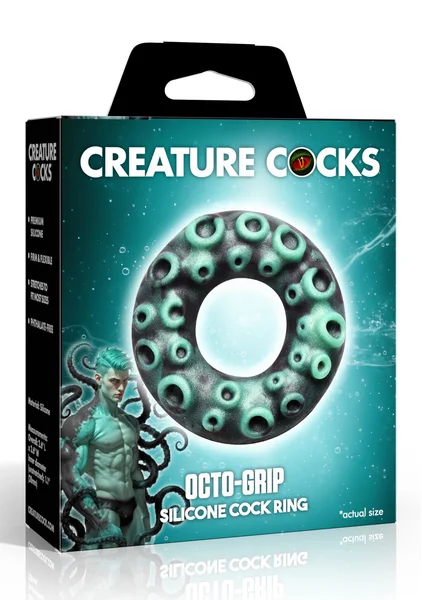 Octo-Grip Silicone Cock Ring — image 5 of 5
