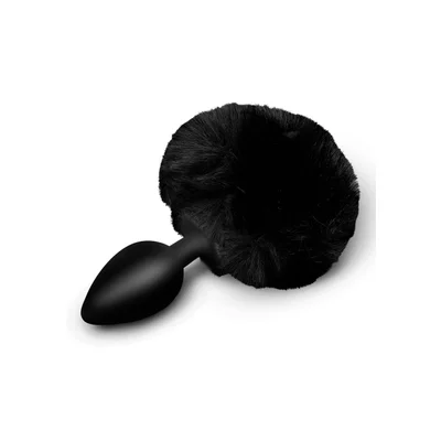 tailz fluffy bunny tail silicone plug