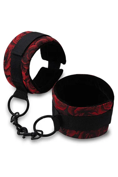 Secret Kisses Rosegasm Cuffs With Satin Blindfold — image 3 of 4