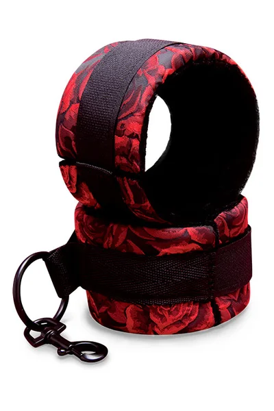 Secret Kisses Rosegasm Cuffs With Satin Blindfold — image 2 of 4