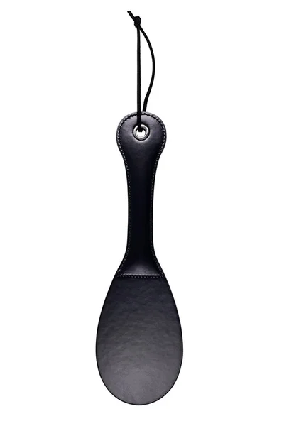 Sex & Mischief 13" Faux Leather Lace Spanker — image 3 of 5