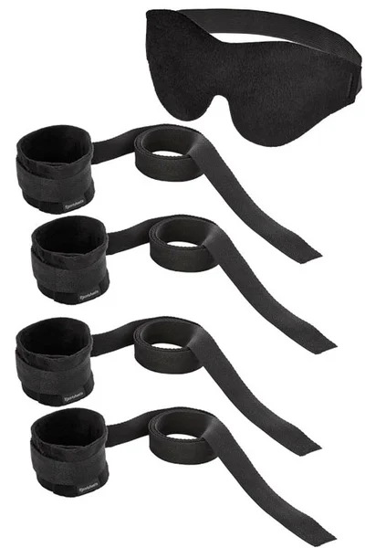 Sportsheets Beginners Bondage Restraints & Blindfold Set — image 2 of 6