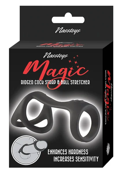Magic Ridged Cock Strap and Ball Stretcher — image 4 of 4