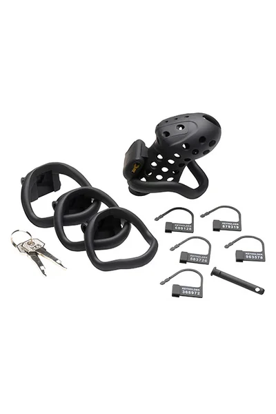 Master Series Lock Down 3" Chastity Cage — image 5 of 5