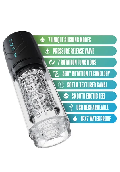 Whirlwind Pro - Rotating and Sucking Automatic Masturbator — image 6 of 10
