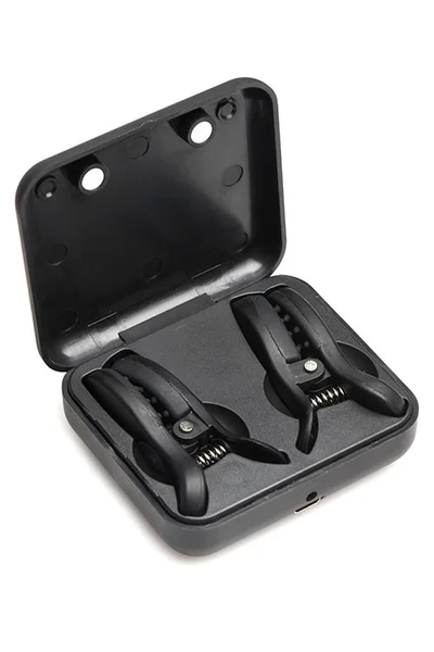 Master Series Dark Grip 2" Vibrating Nipple Clamps — image 3 of 5