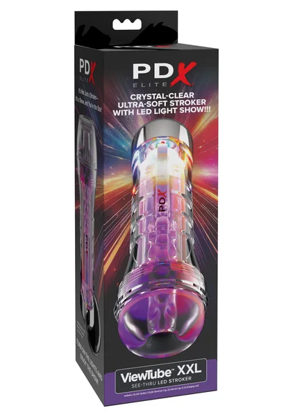 ViewTube XXL See-Thru EZ-Grip LED Stroker — image 5 of 5