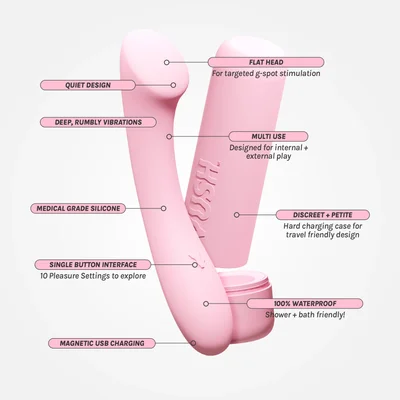 vush shine compact g spot vibrator pink friday