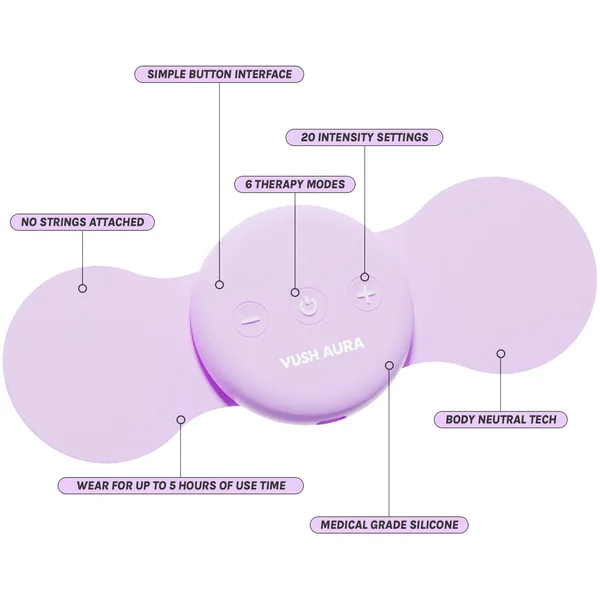 VUSH Aura - Wireless Device for Period Pain Relief — image 9 of 12
