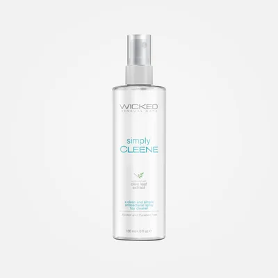 wicked simply cleene antibacterial toy cleaner 120ml