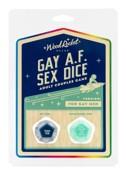 Gay AF Sex Dice - Gay Men's Edition — image 2 of 2