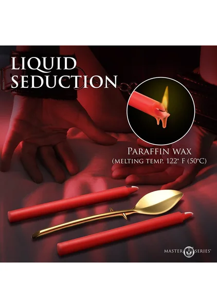 Drip Sensation Spoon and Wax Play Candle Set — image 3 of 5