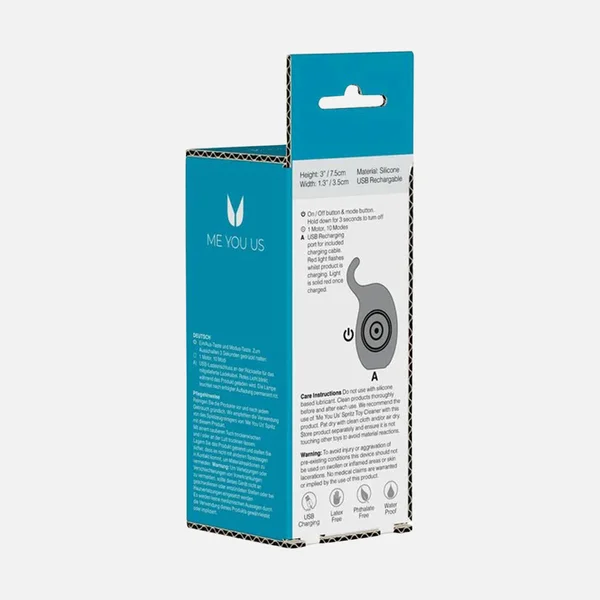 Me You Us Wild Pleasure Trunk Vibrator — image 2 of 3