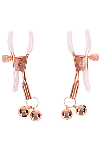Sex & Mischief Peaches N Creame Bell Nipple Clamps — image 2 of 3