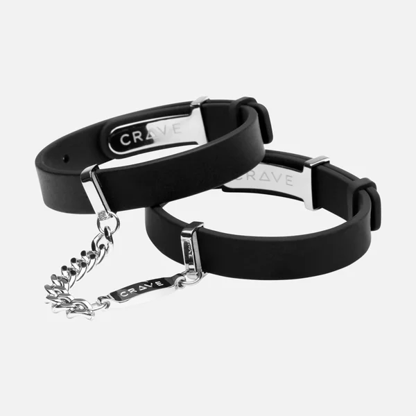 CRAVE ID Handcuffs - Black &amp; Silver — image 3 of 3