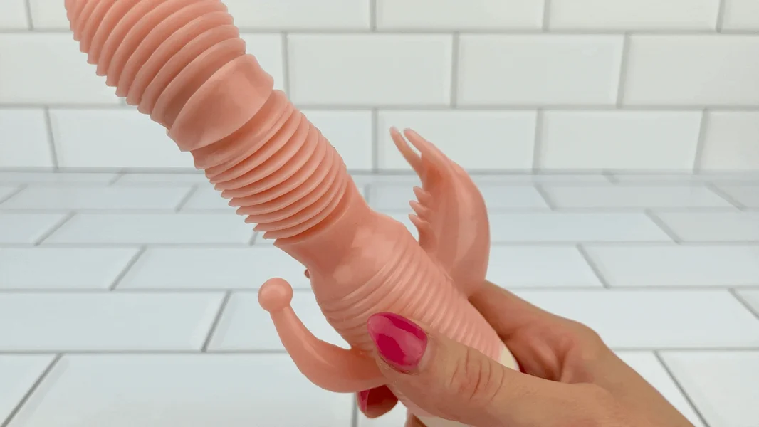 Rippled Triple Stimulating Power Vibrator — image 4 of 15