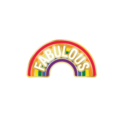 fabulous enamel pin