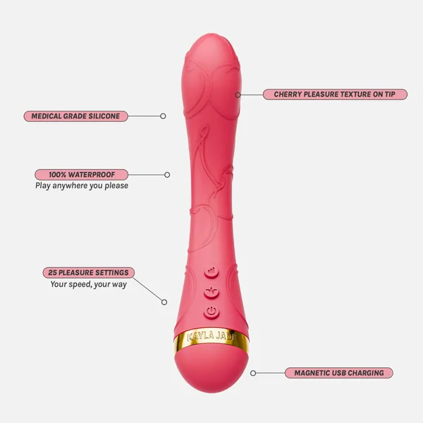 VUSH Cherry Bomb G Spot Vibrator — image 3 of 5