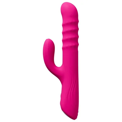 lovense velvo bluetooth rolling beads rotating g spot rabbit vibrator