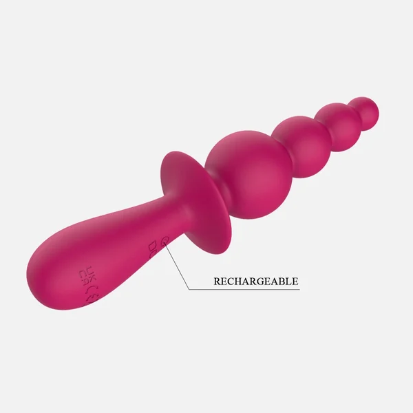PARTY UP Super Soft Silicone Beaded Vibrator — image 3 of 3