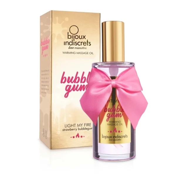 Bubblegum Warming Massage Oil — image 2 of 2