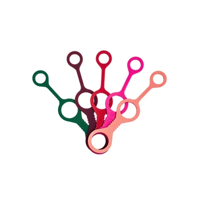 sportsheets multicolor silicone cuffs keychain