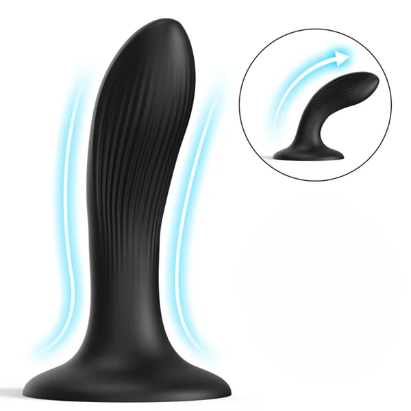 Curved Silicone Dildo with Suction Cup - Perfect for G-Spot Stimulation or Pegging! — image 2 of 5