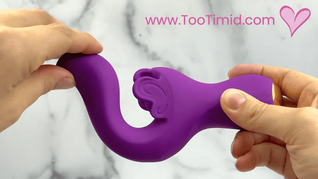 Fluttering Bliss Silicone Dual Action Butterfly Vibrator - It's Waterproof! — image 4 of 14