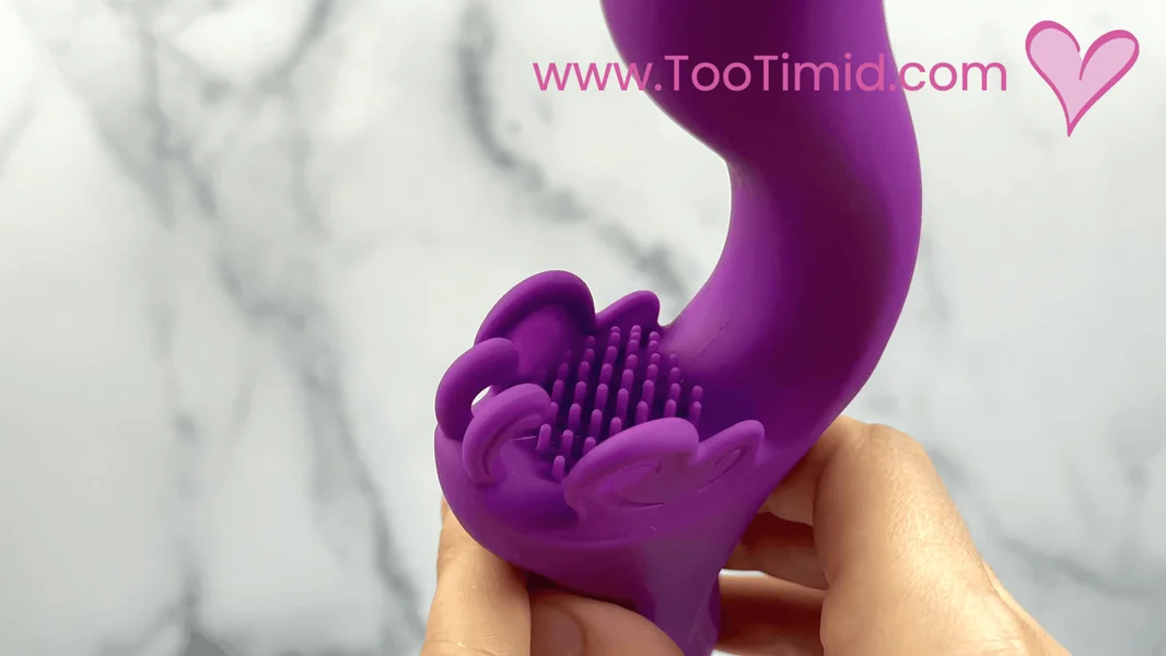Fluttering Bliss Silicone Dual Action Butterfly Vibrator - It's Waterproof! — image 2 of 14
