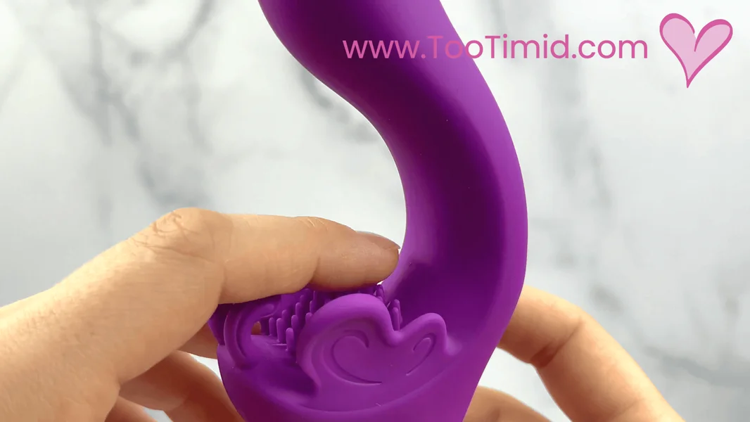 Fluttering Bliss Silicone Dual Action Butterfly Vibrator - It's Waterproof! — image 8 of 14