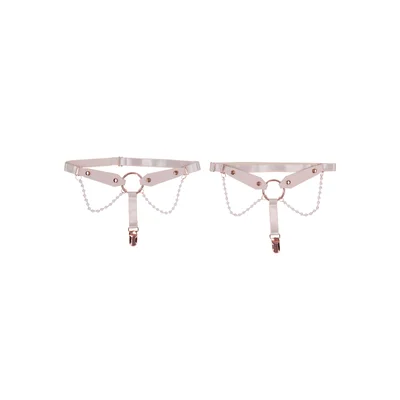 peaches n creame pearl garters