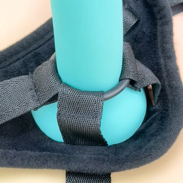 Soft touch harness and 6.5" dildo set — image 3 of 4