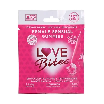 love bites female sensual gummies