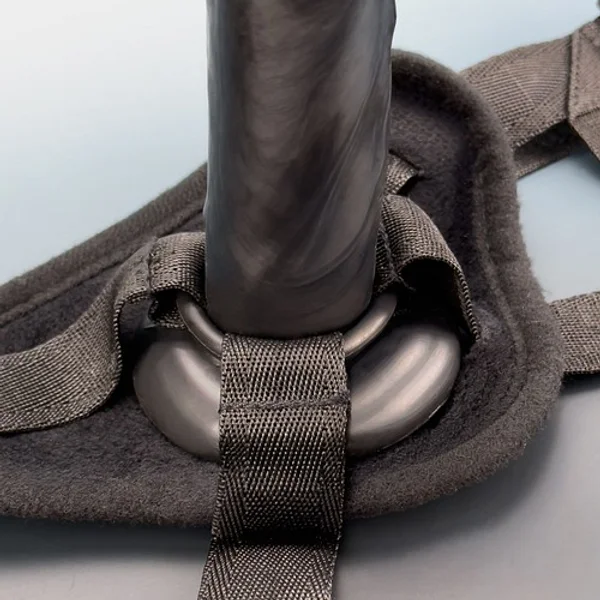 Soft touch harness and 8" dildo set — image 4 of 4