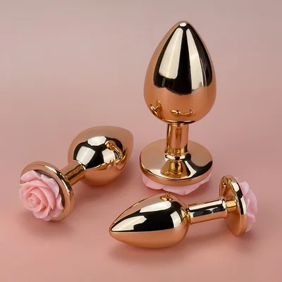 rose gold booty set