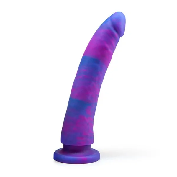 Wide back vegan harness and 8" silicone dildo set — image 3 of 5