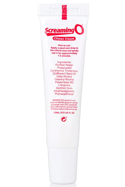 Screaming O Climax Clitoral Sensitising Cream (0.5 oz) — image 2 of 3