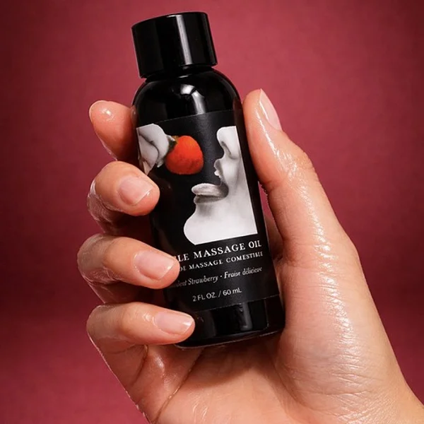 Edible strawberry hemp oil — image 2 of 5