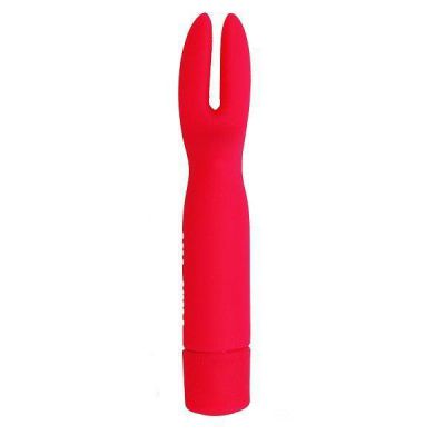Flowery Wand Red Bunny