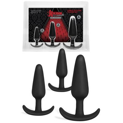 Doc Johnson Kink Silicone Anal Trainer Kit 3 Pce