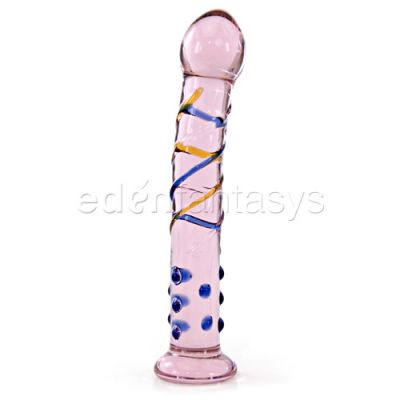 Rainbow swirl dildo