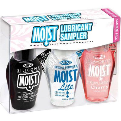 Mini Moist Lube 3 Pack Sampler