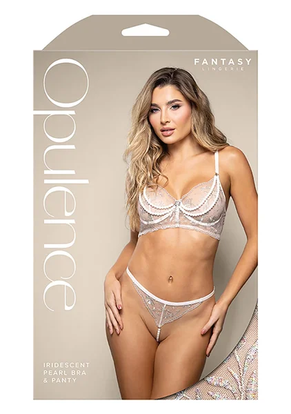 Iridescent Pearl Bra and Panty — image 3 of 3