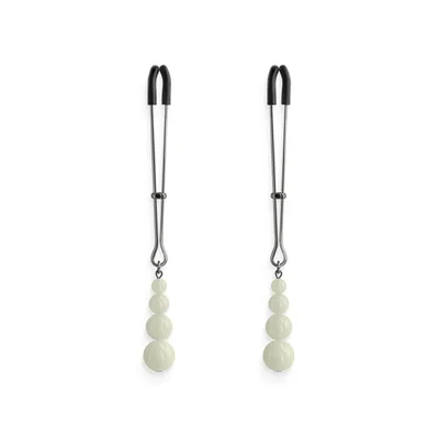 bound glow in the dark nipple clamps g2