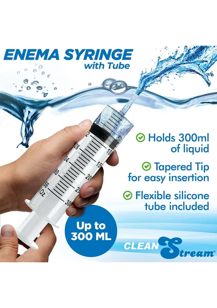 CleanStream Enema Syringe with Tube - 300ml — image 3 of 6